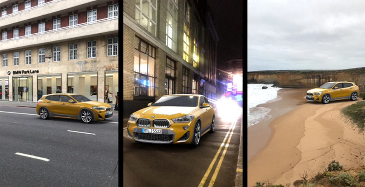 BMW şi Snapchat prezintă BMW X2 înaintea lansării pe piaţă