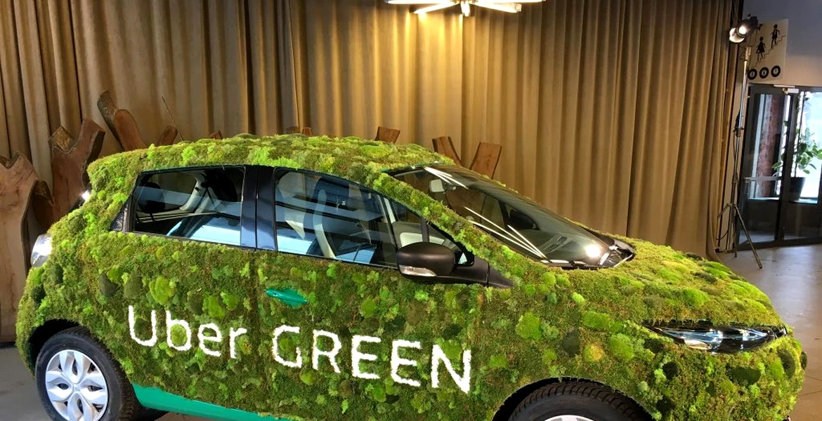 Peste 70.000 de persoane au folosit Uber Green în Bucureşti