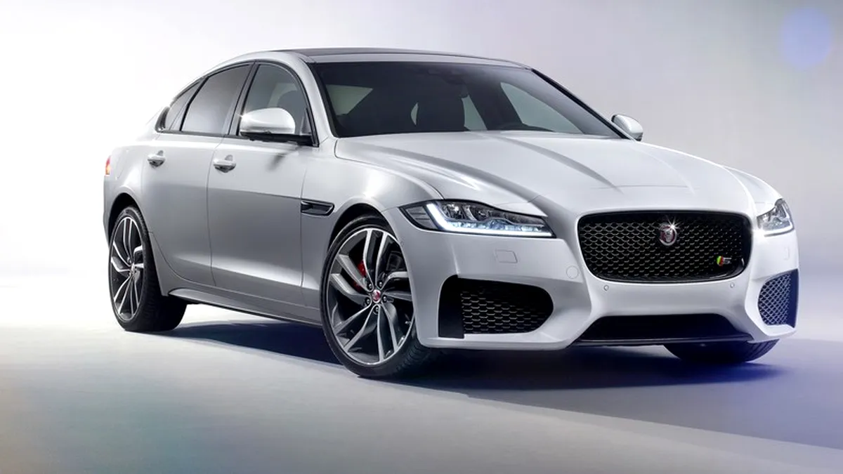 Jaguar XF 2015, primele informaţii şi poze oficiale cu a doua generaţie de XF!