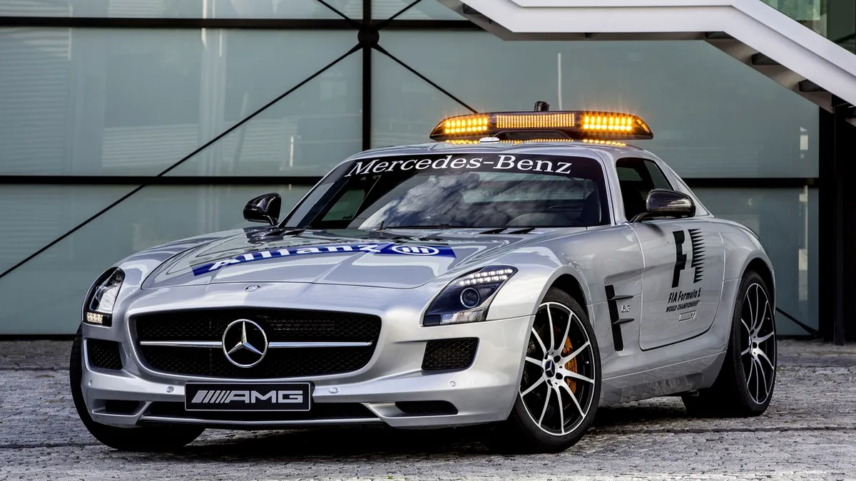 Mercedes-Benz SLS AMG GT: Noul safety car oficial pentru Formula 1