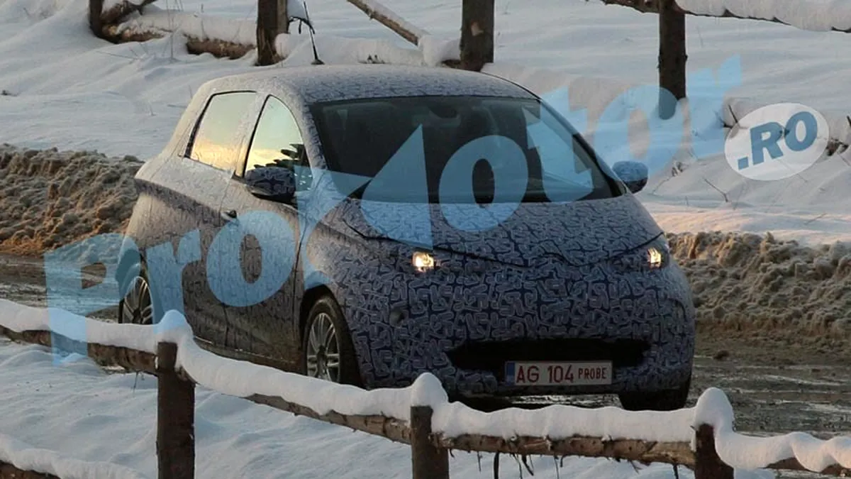 Spionat: noul Renault Zoe, maşina electrică de 15.000 euro! Sau e prima Dacia electrică?