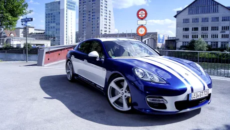 Gemballa GTP 720 e un Porsche Panamera rapid. Foarte rapid