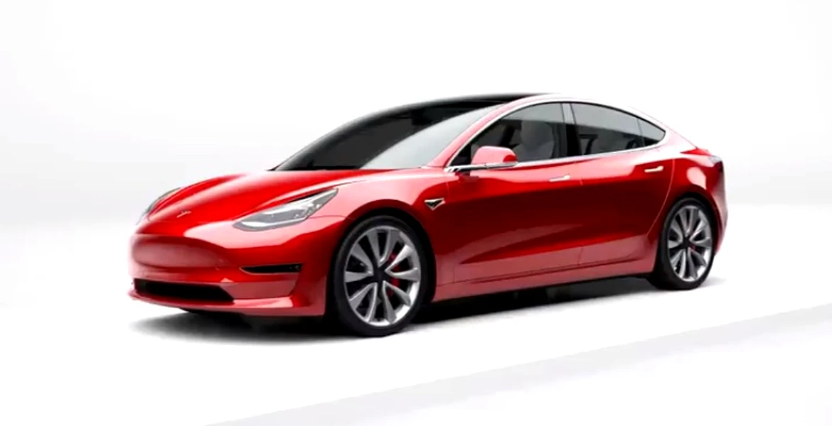 Tesla a lansat cea mai accesibilă versiune Model 3. Va costa 35.000 dolari în SUA şi aproape 40.000 de euro în Europa – VIDEO