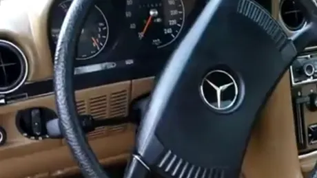 FOTO-VIDEO. Un Mercedes care a aparţinut lui Ceauşescu, scos la licitaţie
