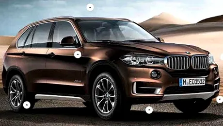 Imagini reale sau photoshop? Primele poze cu noua generaţie BMW X5
