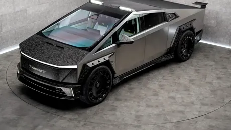 Mansory Elongation: Tesla Cybertruck primește cel mai controversat tuning de până acum