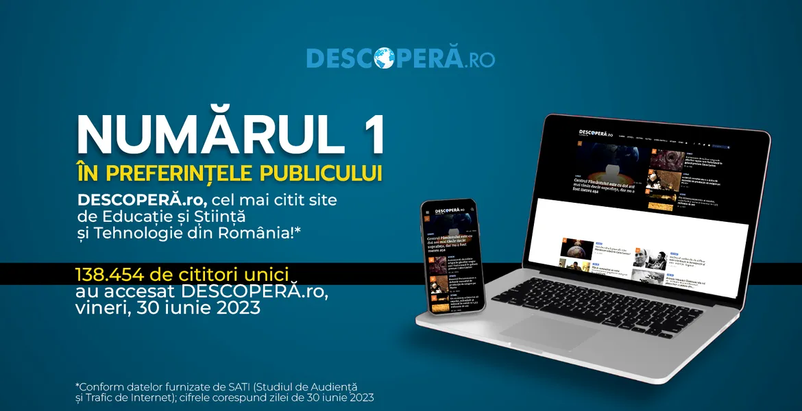 DESCOPERĂ.ro, cel mai citit site de Educație și Știință și Tehnologie din România!