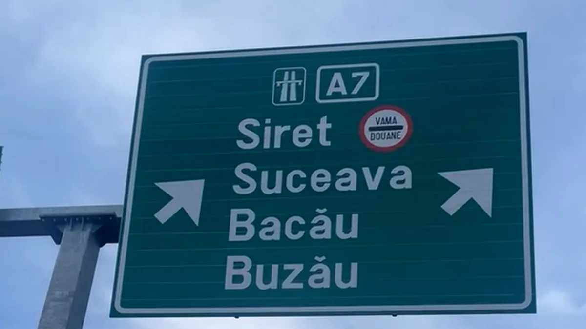 Inaugurare după inaugurare! Astăzi se deschide încă un tronson din Autostrada Moldovei - VIDEO