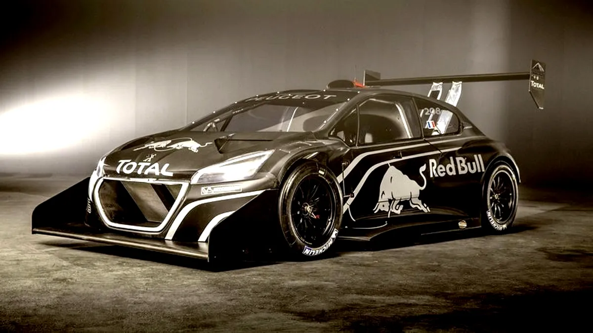 Peugeot 208 T16, pregătit pentru Pikes Peak. FOTO şi VIDEO