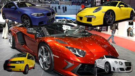 Cele mai tari maşini tunate de la Geneva 2012