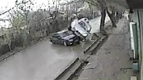 Cine a fost de vină, şoferul din Vectra sau cel din BMW? VEZI VIDEO