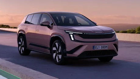 <span class='prepend'>Foto |</span> Škoda a lansat Peaq, vârful de gamă al producătorului ceh. Șapte locuri și autonomie de 640 km, cea mai mare dintre toate Škoda electrice