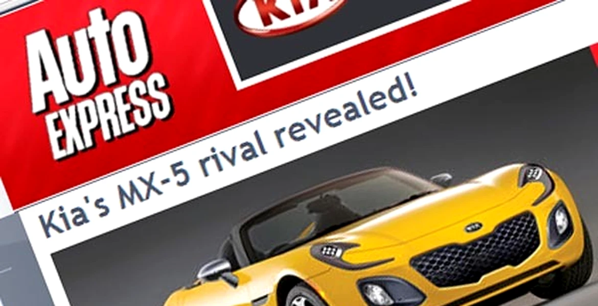 Zvonuri: apare un nou model KIA Roadster
