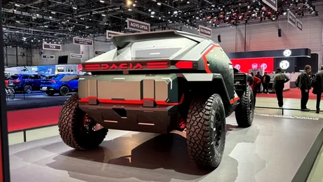 Am văzut pe viu noua Dacia Sandrider, mașina ce va participa la Raliul Dakar 2025 – VIDEO