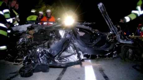 McLaren MP4-12C, supus unui test de impact la 240 km/h