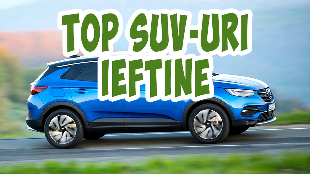Top 3 SUV-uri diesel (second-hand) sub 13.100 €. Dacia, Hyundai și Opel - revândute de BT Leasing