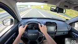 Care este viteza maximă pe care o poți atinge cu Dacia Spring? Test pe autostradă, în Germania – VIDEO