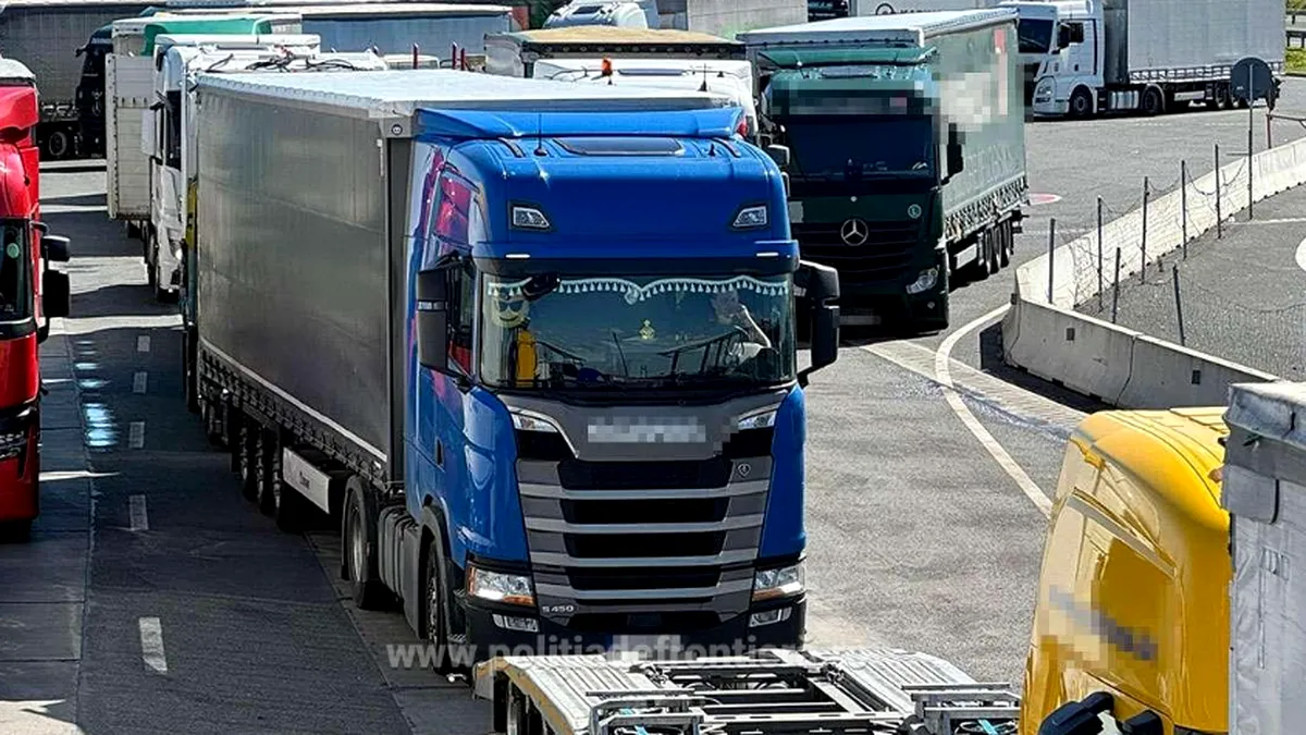 Camioanele de peste 7,5 tone vor circula după un program special în Ungaria. Restricțiile au fost modificate din cauza caniculei