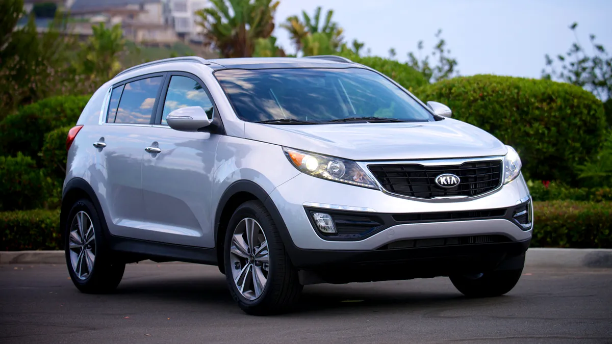 Crossover-ul Kia Sportage a primit un facelift discret