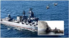 Ce s-a întâmplat după lovirea navei Moskva? Detalii șterse de ruși