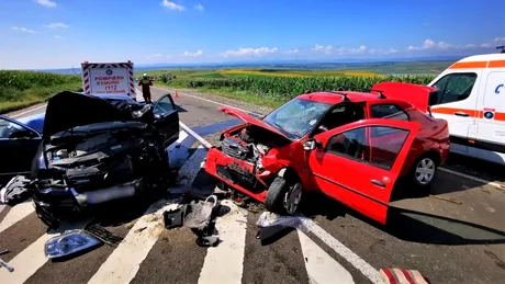 Românii nu învață nimic? Accident grav pe E85, acolo unde au murit 7 oameni luna trecută