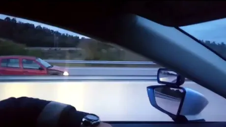 Şoferiţă beată, prinsă circulând pe contrasens [VIDEO]