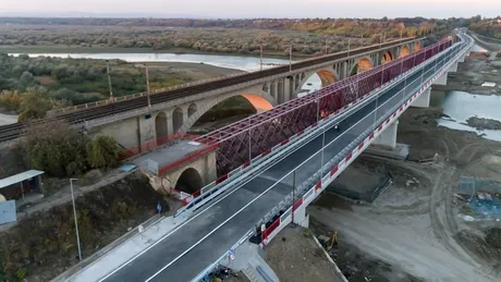 Noul pod care leagă comuna Vadu Pașii de Buzău a fost deschis circulației