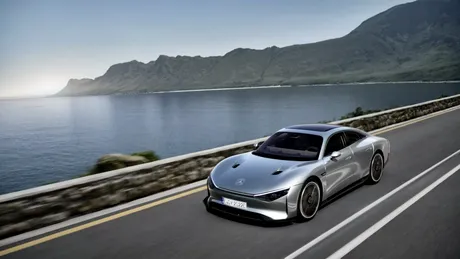 Mercedes-Benz a prezentat Vision EQXX, un concept cu o autonomie de 1.000 km (cu video)