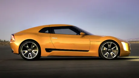 Conceptul KIA GT4 Stinger are pretenţii de... Mustang coreean?!