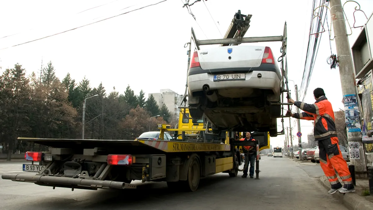 Maşinile parcate neregulamentar nu pot fi ridicate în baza unei decizii a consiliului local