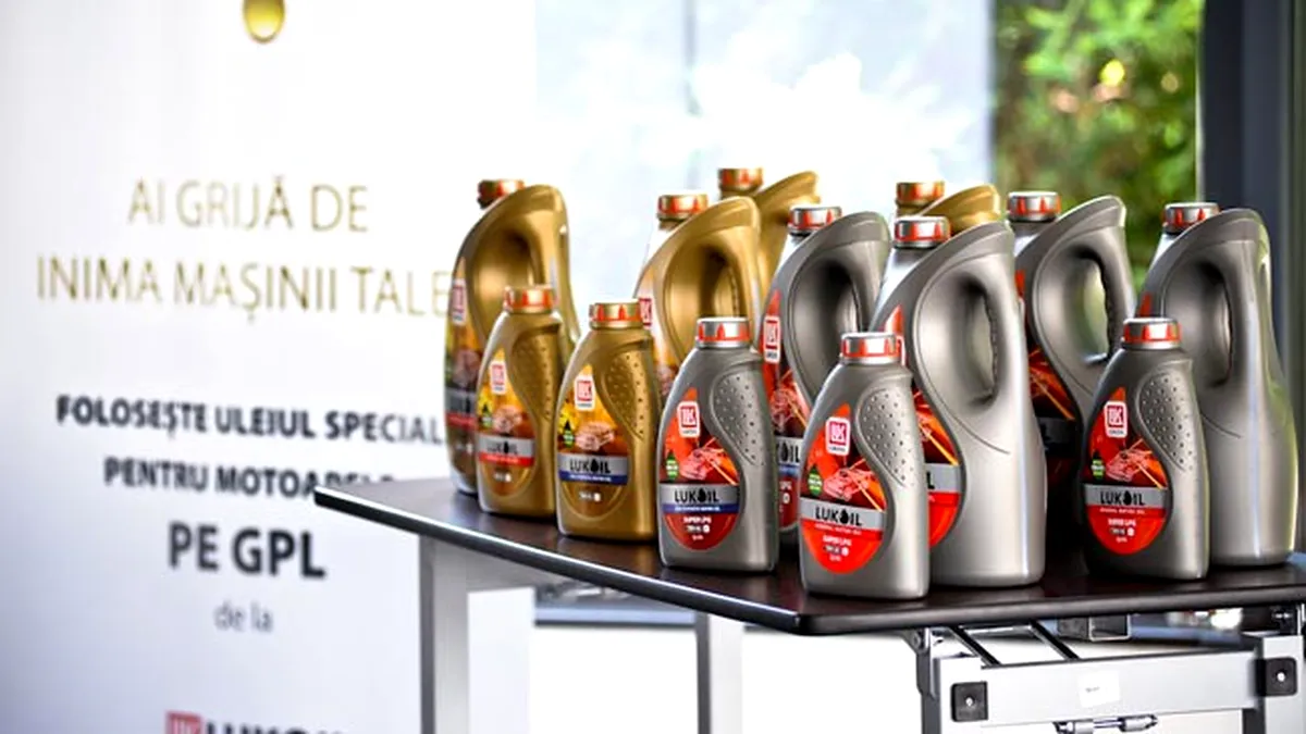 Noua gamă de uleiuri Lukoil dedicate motoarelor alimentate cu GPL