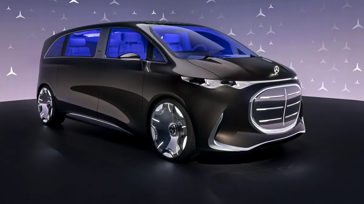 Conceptul Mercedes-Benz Vision V anunță tehnologii inovatoare pentru gama germanilor