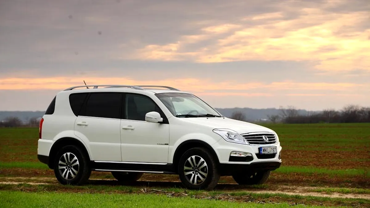 Test cu SsangYong Rexton. Revenire timidă