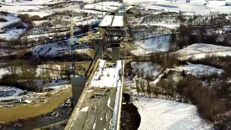 VIDEO. Când vor putea circula șoferii pe primii kilometri din Autostrada Sibiu-Pitești
