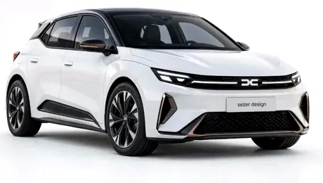 Cum ar putea arăta noua Dacia Sandero 2028! Italienii au prezentat imaginile cu versiunea electrică