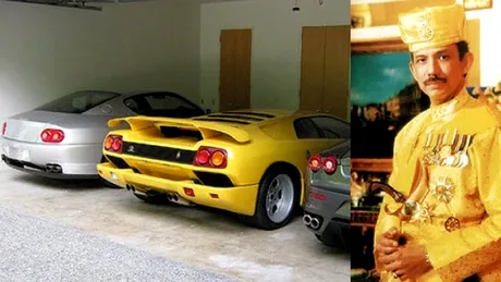 E clar, vine criza: sultanul din Brunei îşi vinde maşinile din colecţie!