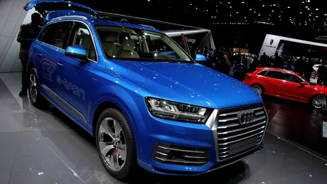 Audi Q7 a venit la Geneva în haine de ecologist