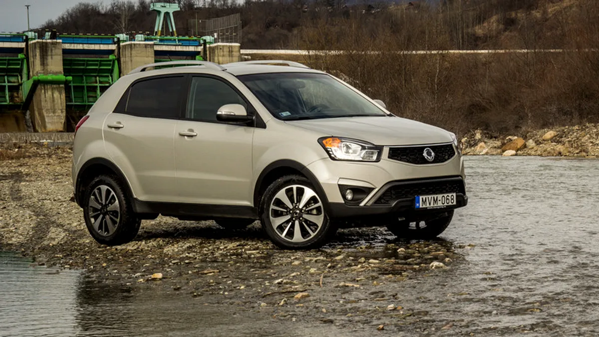 Test în România cu SsangYong Korando facelift