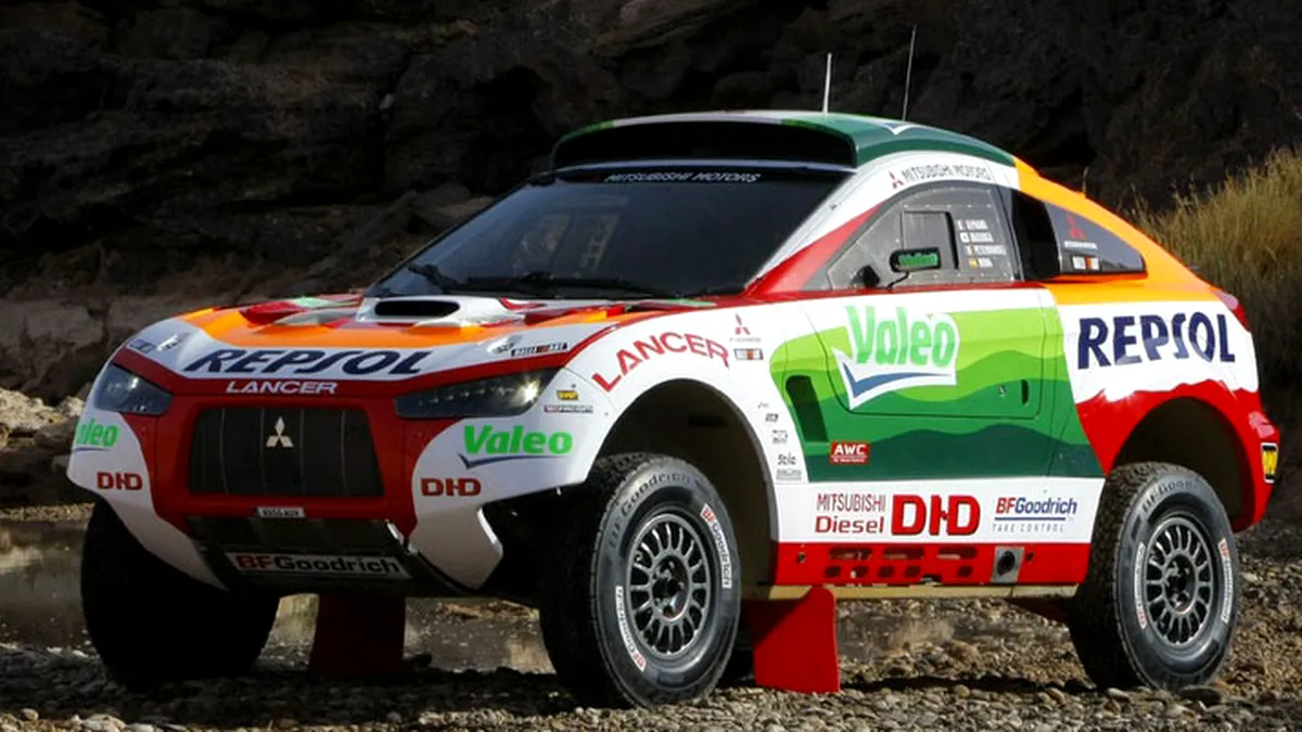 Mitsubishi - participare în Dakar Rally