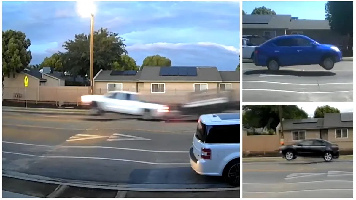 Video | Un limitator de viteză din SUA aruncă mașinile în aer. Până acum au fost filmate 100 de „lansări reușite”