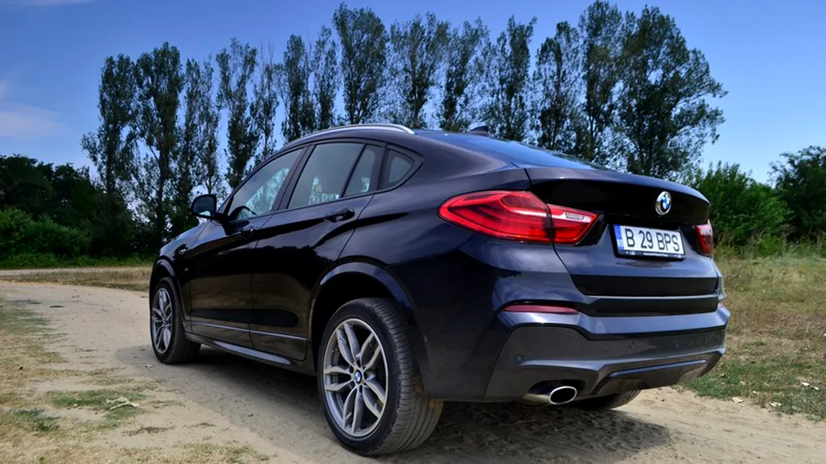 TEST BMW X4: 7 bune şi rele cu fratele mai mic al lui X6