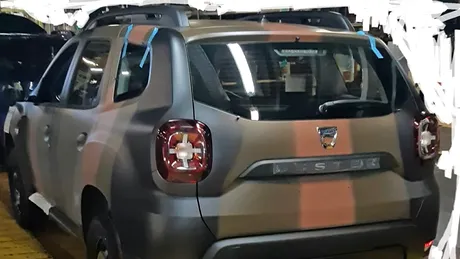 Dacia Duster blindată pentru Armata Română. Informații secrete