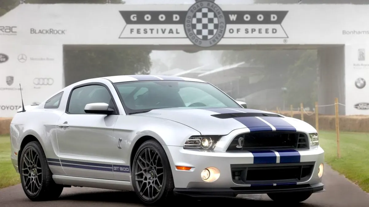 Cel mai puternic Ford Mustang vine la Goodwood - vezi ce putere are!