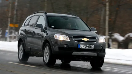 Chevrolet Captiva – Test în România