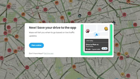 Save to App: Waze introduce funcția pe care o așteptau mulți șoferi