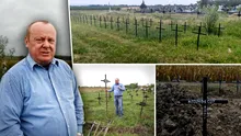 Un bătrân chinuit în azilele lui Viorel Pașca a murit chiar în timpul percheziției. Record macabru în cimitirul de pe câmp