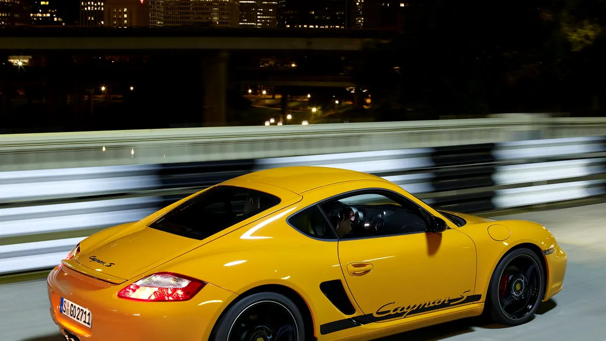 Porsche Cayman S Sport - Toate detaliile oficiale