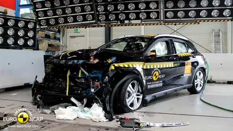 Din 8 maşini testate la Euro NCAP, doar una obţine maximul de 5 stele