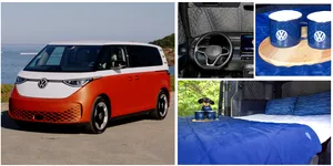 ID. Buzz revine în 2027 cu…un pat, două căni de tablă și jaluzea pentru parbriz. Ce noutăți mai pregătește Volkswagen