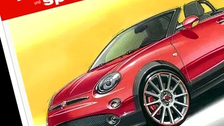 Zvonuri: italienii ar putea produce din 2012 Fiat 500 Spider